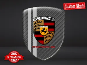 Porsche Autocollants Fenêtre Luxe Haute Qualité Drift
